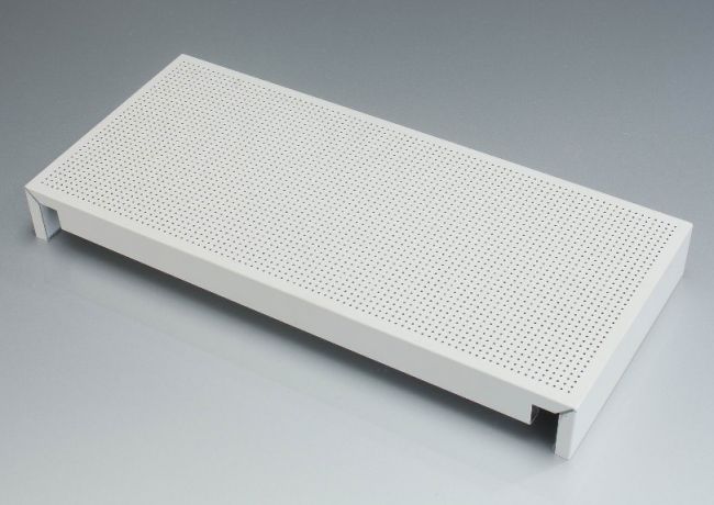 What is the long surface of the aluminum honeycomb panel to make a honeycomb structure?