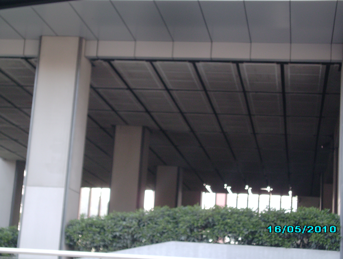 Connection of aluminum honeycomb panel honeycomb core and panel