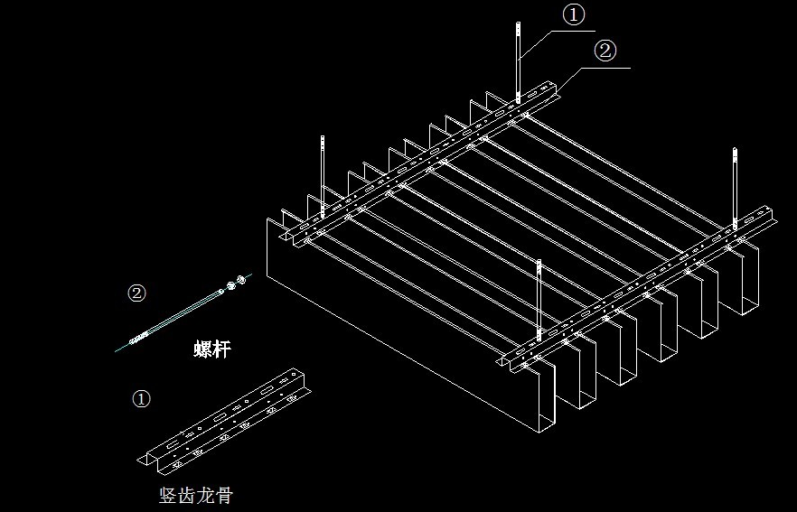 Processing and installation of hyperboloid honeycomb aluminum plate