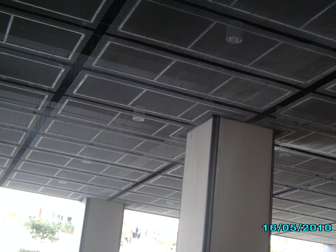 Workmanship details of honeycomb aluminum plate