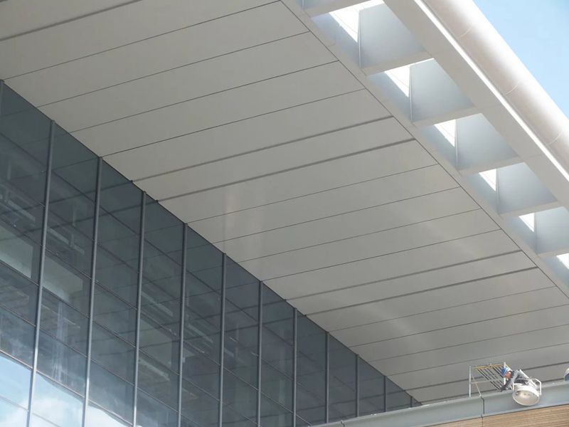 Aluminum honeycomb panel ceiling