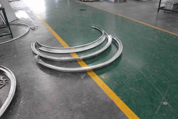 Application field of composite aluminum gusset plate