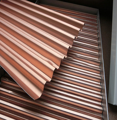 Introduction of product features of single-sided corrugated aluminum plate