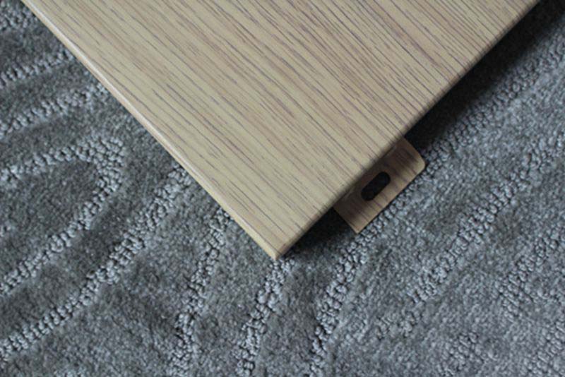 wood grain aluminum veneer