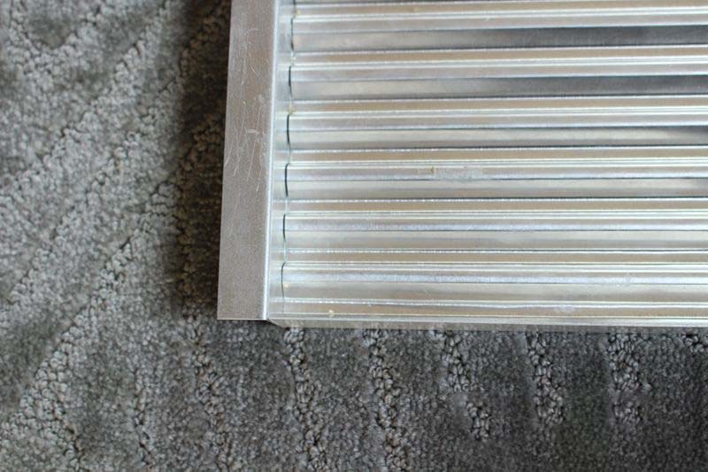 Hook up corrugated composite board