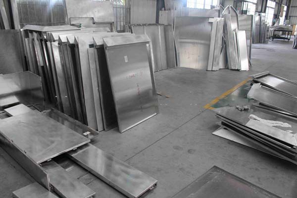 Honeycomb aluminum plate