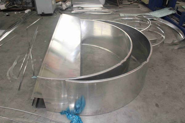 Honeycomb aluminum plate