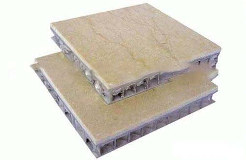 Stone aluminum honeycomb panel