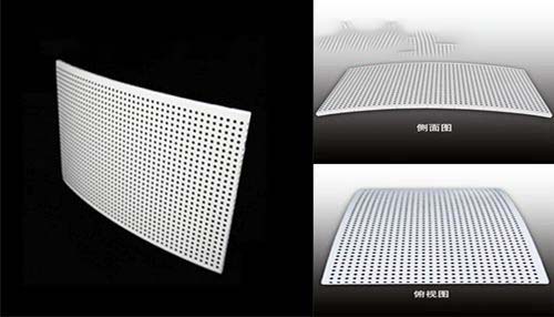 aluminum honeycomb panel punching