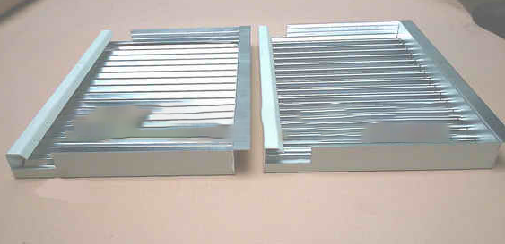 Hook up corrugated board