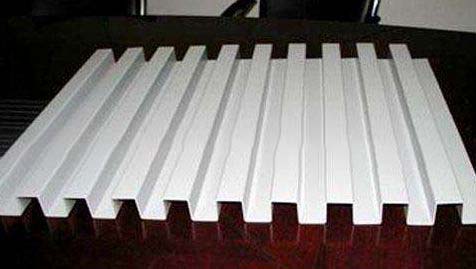 Processing of Corrugated Aluminum Plate