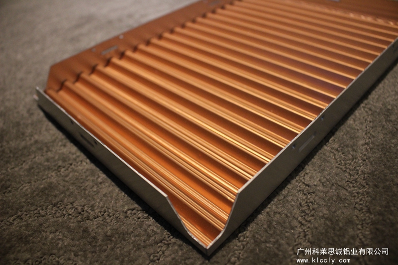 Anodized Aluminum Corrugated Board